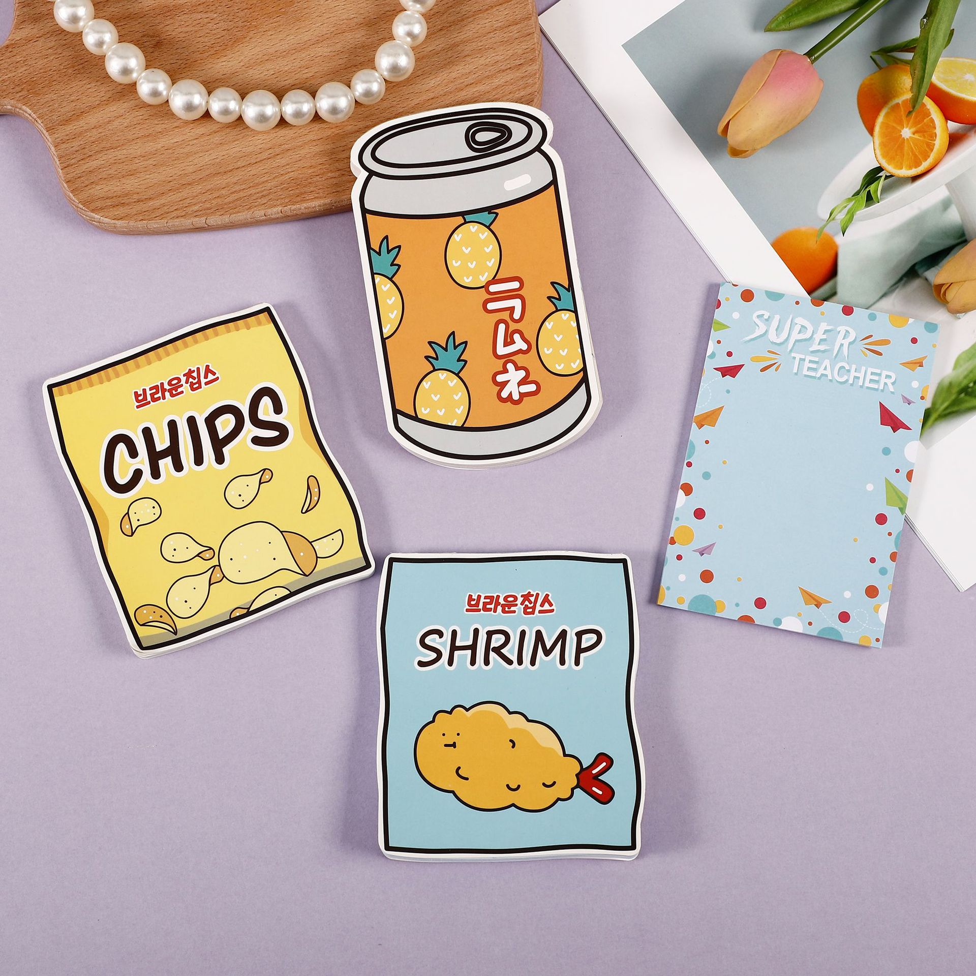 Customized Sticky Notes, Cute Special-Shaped Creative N-Time Stickers, Wholesale Takeaway Note Pads, Advertising Note Stickers, Custom-Made