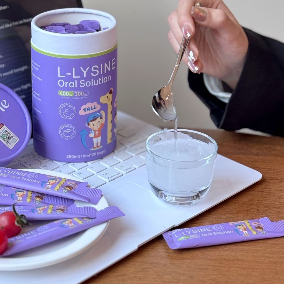 ·Lysine Oral Liquid for Kidsren and Adolescents Is Individually Packaged and Easy to Carry, and Supports Drop Shipping