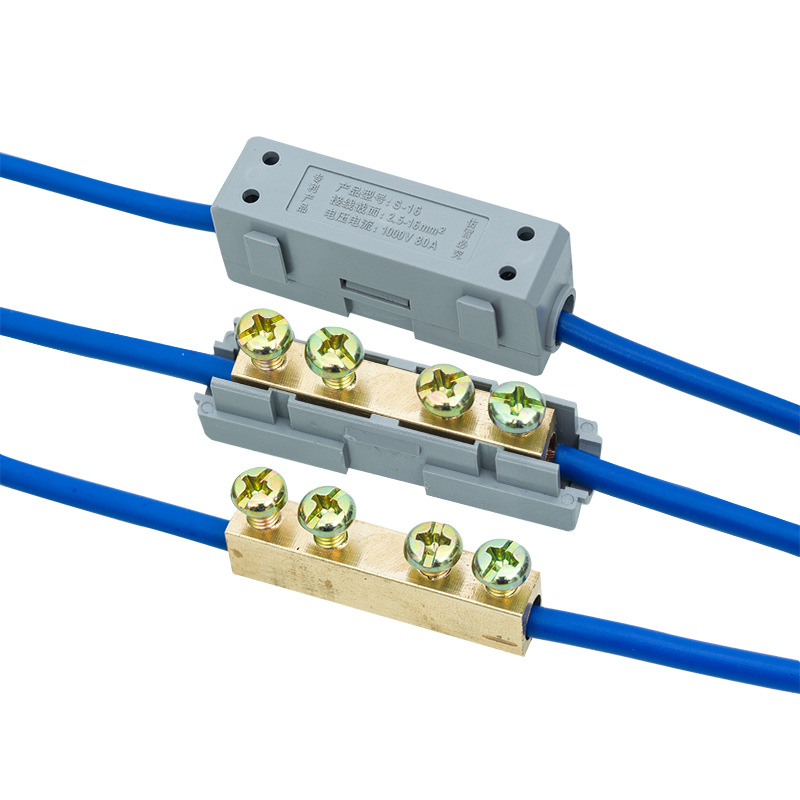 Wire Connector 2.5-16 Square Meters High Power Quick Terminal Block Copper Aluminum Butt Wire Clamp T-Shaped Terminal