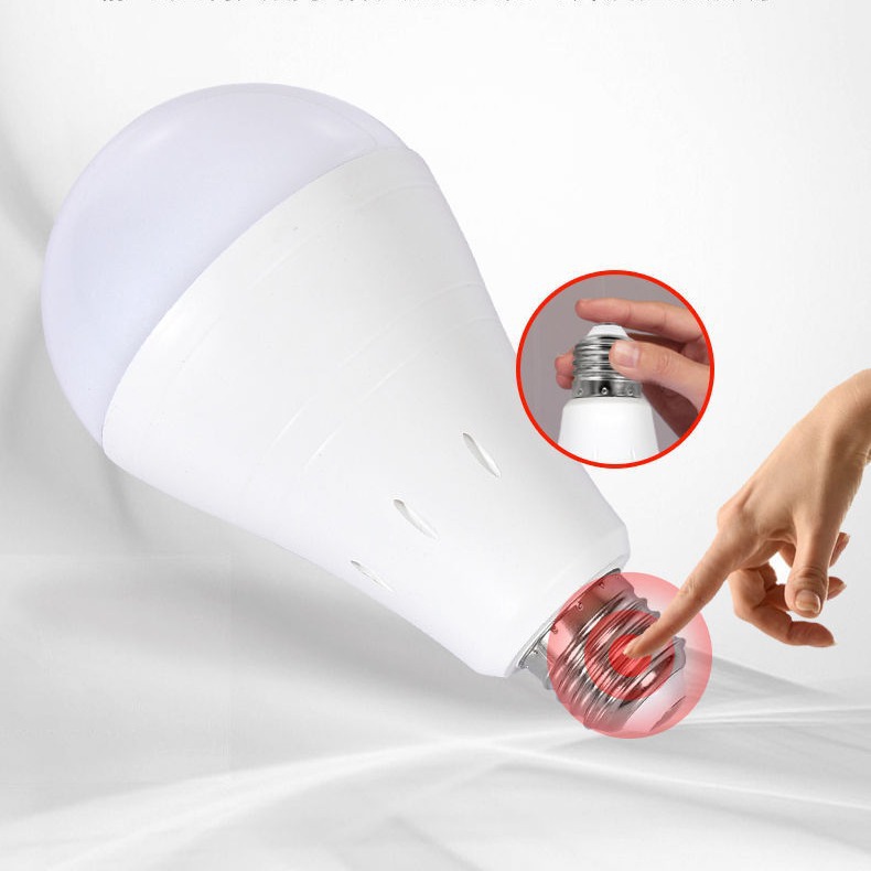 Led Light Bulb Emergency E27 Bulb Light Without Flicker Independent Backup Light Source Mobile Camping Hanging Light Super Bright