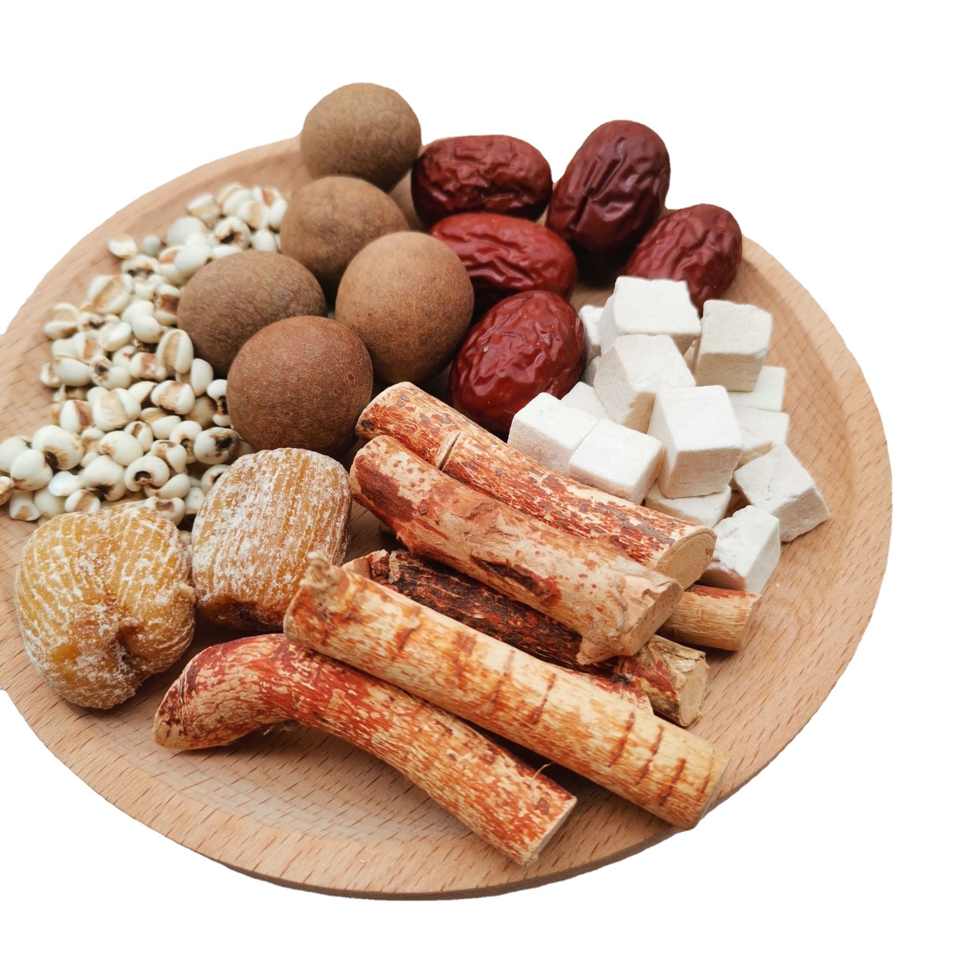 Guangdong Soup Ingredients Pack, Soup Ingredients with Five-Fingered Peach, Nourishing and Health-Preserving Ingredients, Mushroom Soup Ingredients Pack, Stewed Pigeon Soup, Tonic Ingredients