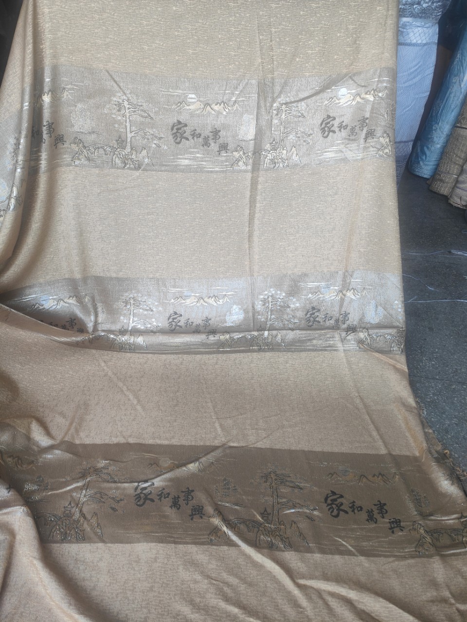 Ткань для штор оптом, аренда, обрабатывающий инвентарь для штор