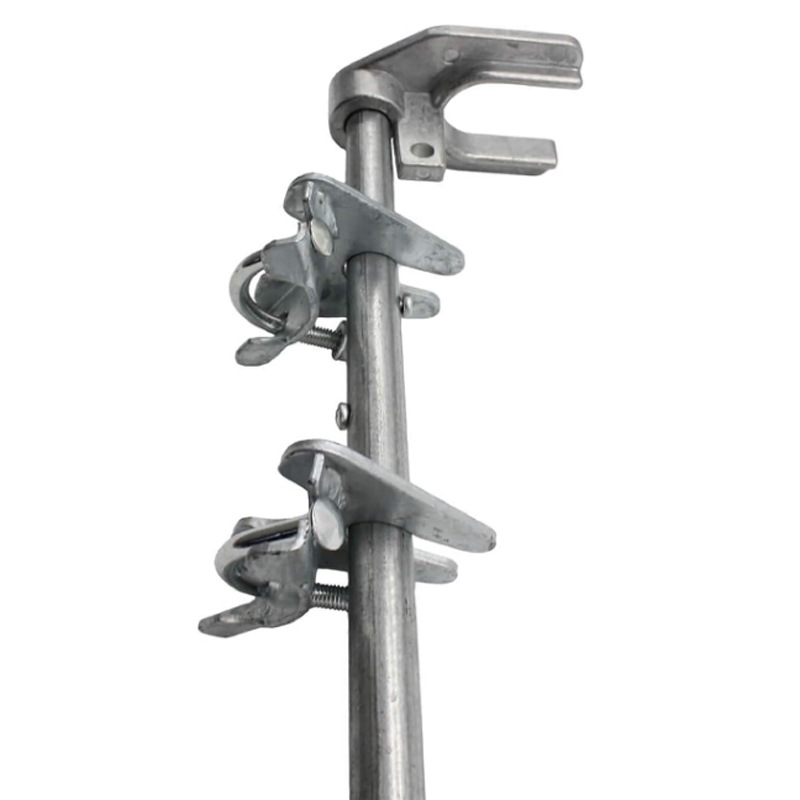 36" Fence Gate Foot Chain Link Drop Bar Pull Type Chain Link Fence Gate Latch Used for 1-3/8" Frame