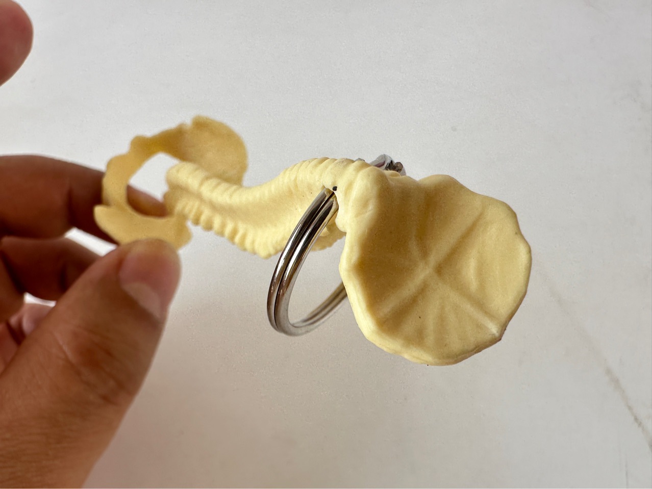 Human spine key chain spine key chain skull skeleton ornament Xili strange toy