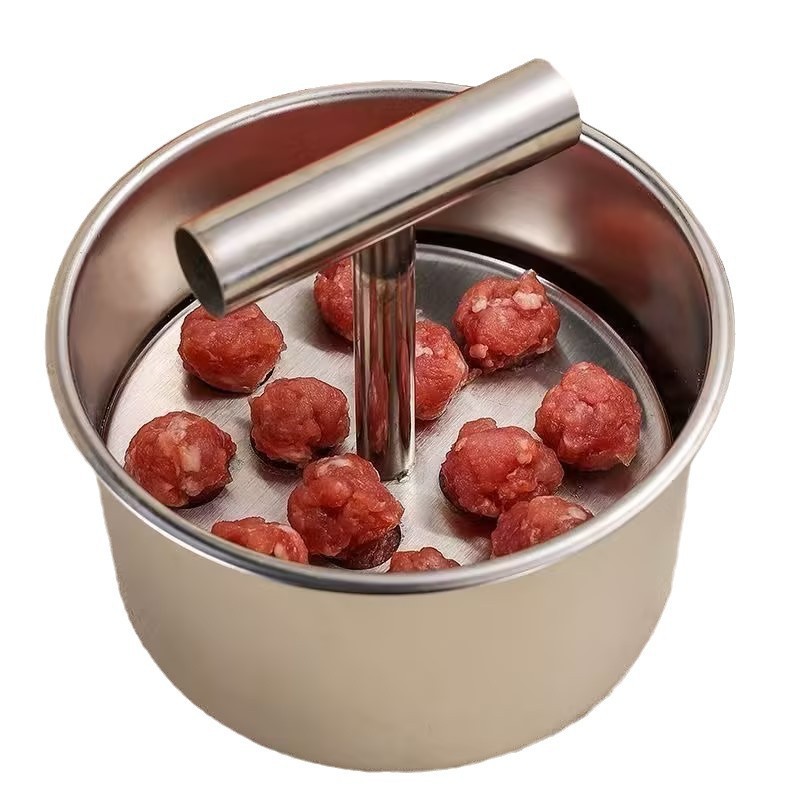Stainless Steel Meatball Press, Home Kitchen Creative Meatball Making Artifact, Hand-Pressed Meatball Press Wholesale