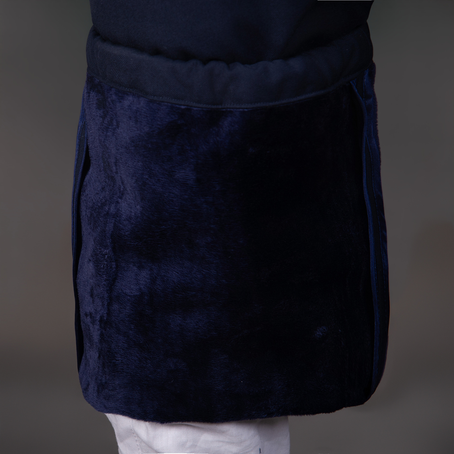 Winter Thickeneded Warm Taoist Robe, Serge Fleece-Lined Single Pants, Loose Meditation Taoist Robe, Fleece-Lined Taoist Pants, Outer Wear Taoist Robe Cotton Pants