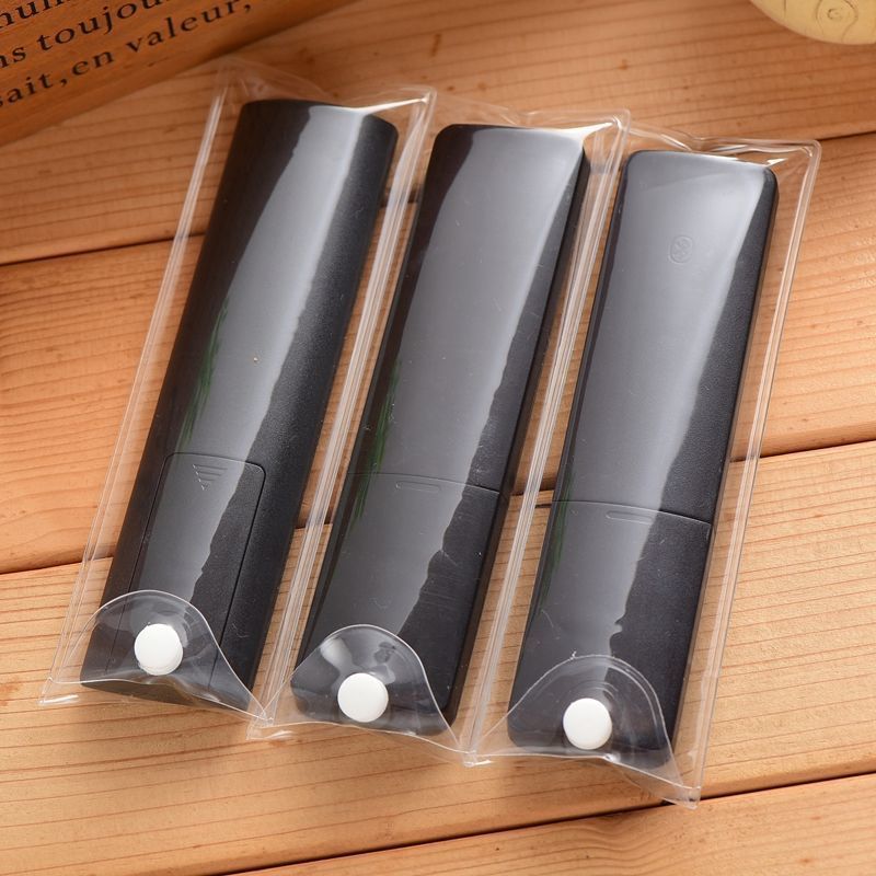 Universal Remote Control Protective Cover Waterproof and Dustproof Household Air Conditioner Tv Remote Control Board Heat Shrinkable Film Transparent Bag