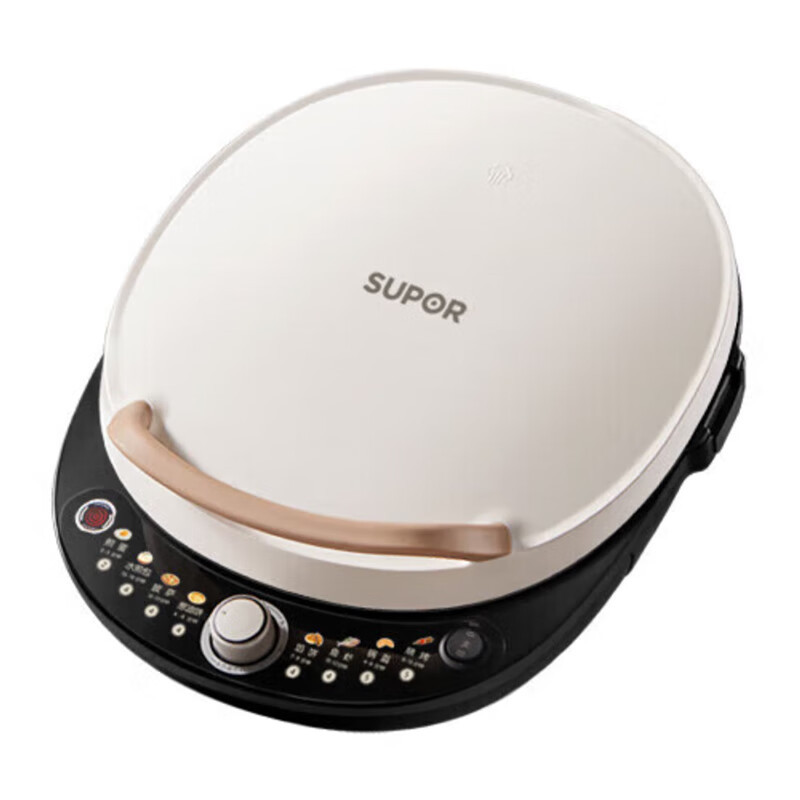 Supor Electric Pancake Maker with Double-Sided Heating, Deepened and Enlarged Baking Pan, Breakfast Machine, Pancake Maker, Pancake Pan