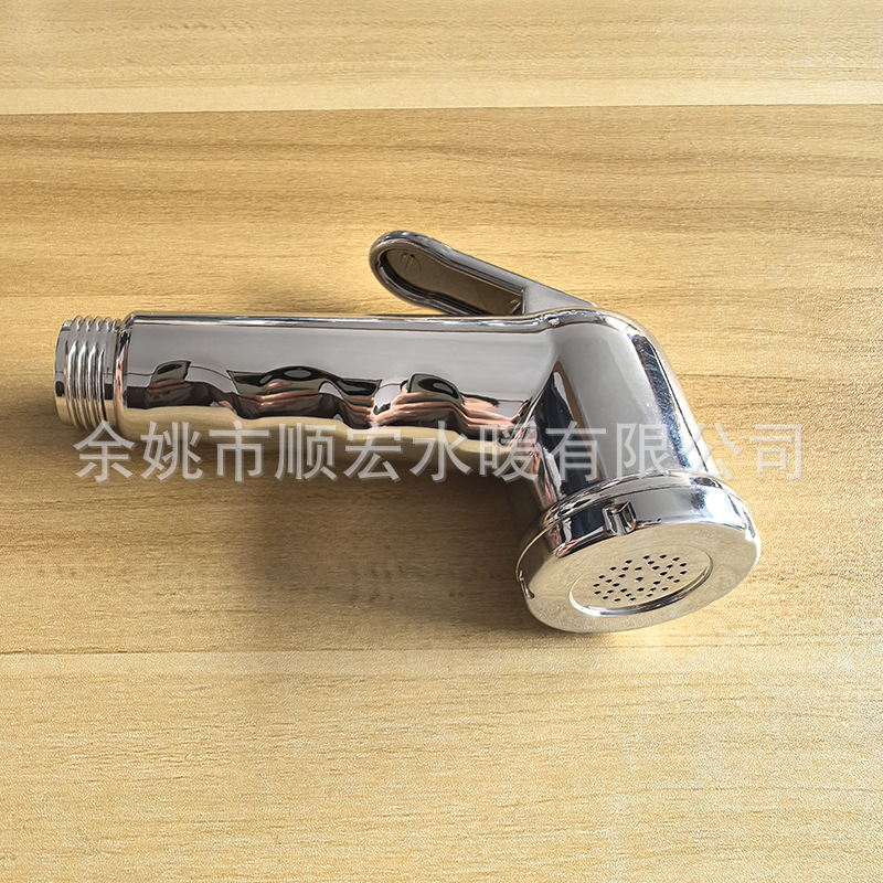 White Silver Simple Shower Bidet Bathroom Faucet Spray Gun Rain Shower Booster Flusher Cleaning Small Nozzle