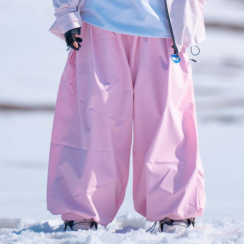 Зимние Харбин новые свободные сноубордические американские стильные лыжные брюки ветрозащитные и водоотталкивающие фристайл двойные лыжные брюки для мужчин и женщин