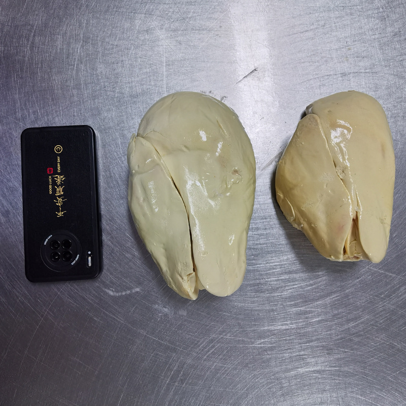 Grade 3A Foie Gras Western Food French Food French Foie Gras Wholesale Huoqiu Manufacturer Sells Ab Grade Raw Foie Gras Frozen Fresh