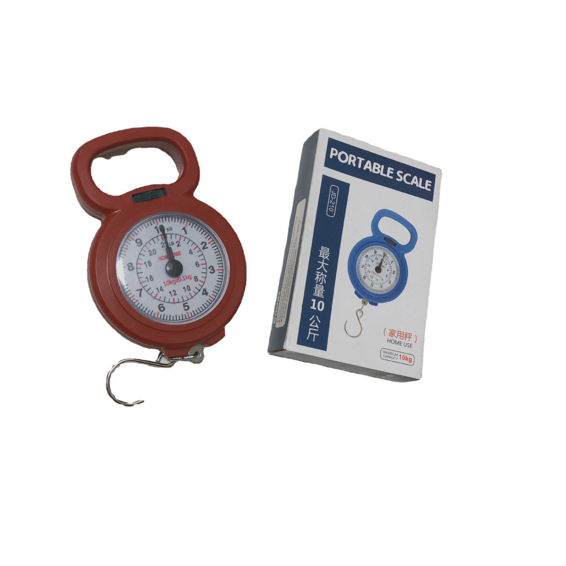 Portable Spring Scale Express Satchel Scale Satchel Household Flap Pocket Pants Mini Scale Manufacturer Can Bring Logo Weighing