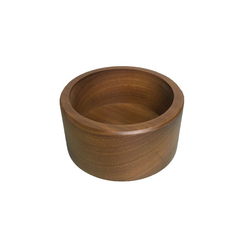 Walnut base solid wood base incense burner alcohol stove container holder stove whole wooden base sample production