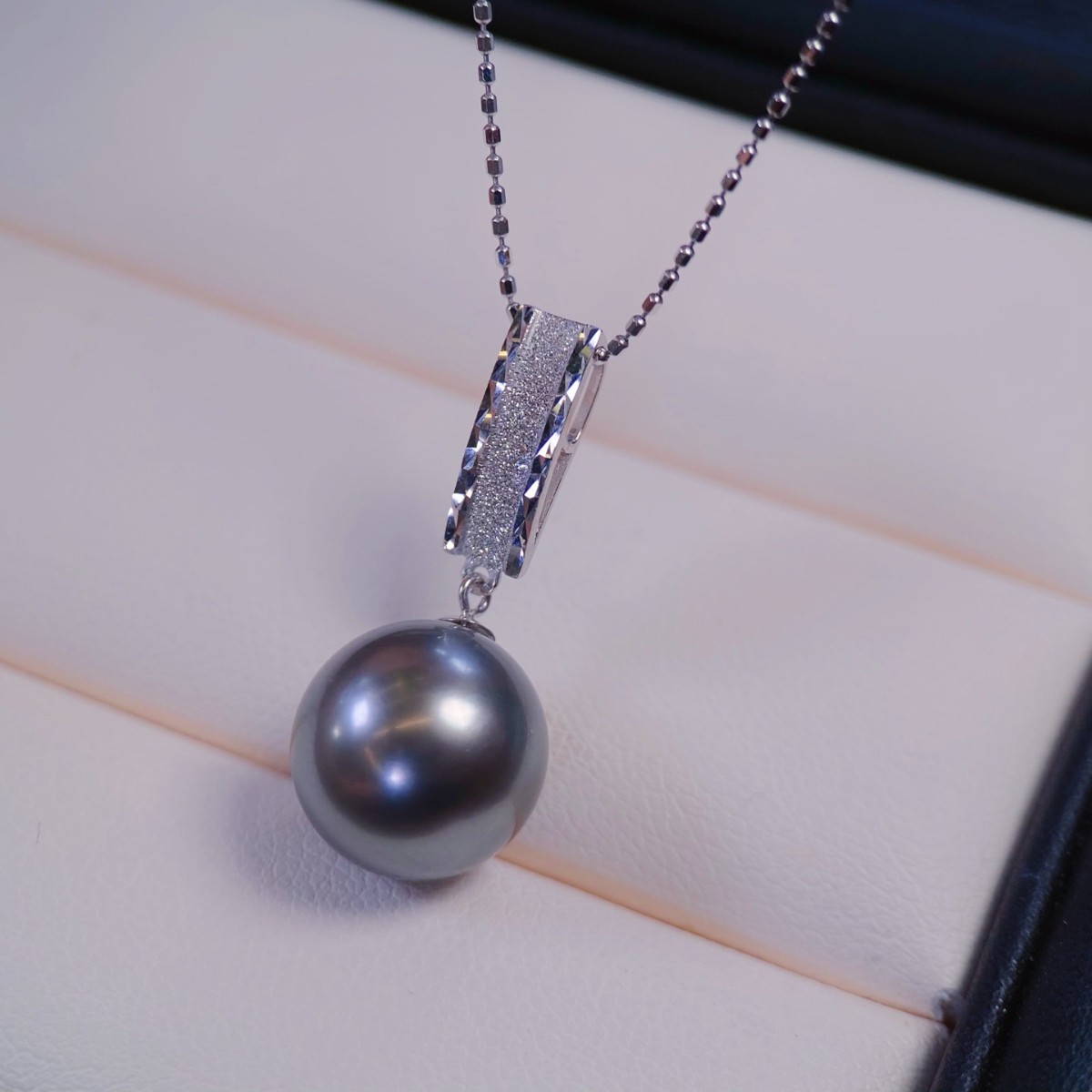 Platinum Pt900 Accessories, Normcore Style, Exquisite Workmanship, Versatile Reference Beads 9-10mm, Excluding Bead Chain