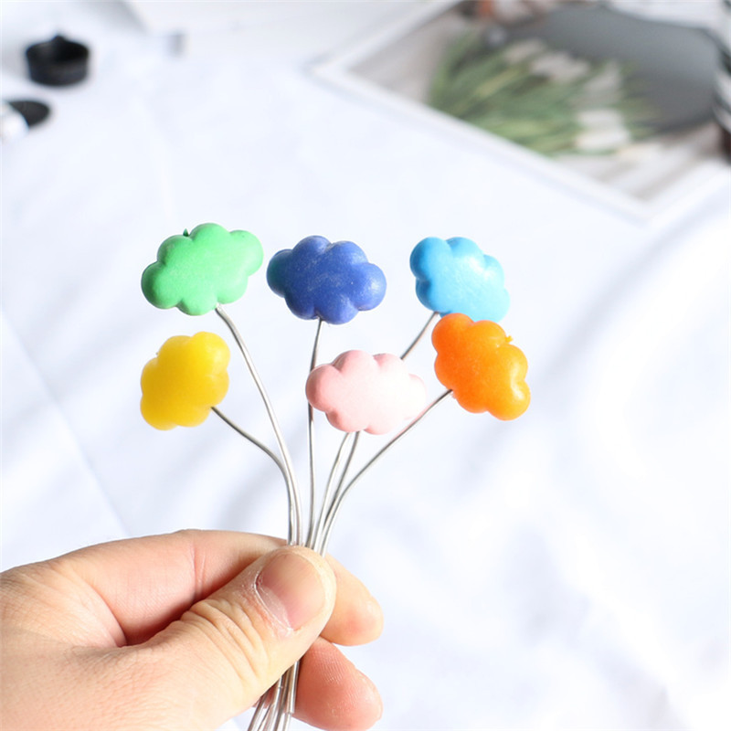 Doll House Mini Colorfulful Balloons Creative Decorative Ornaments Micro Landscape Photography Props Car Decoration Mobile Phone Case Material