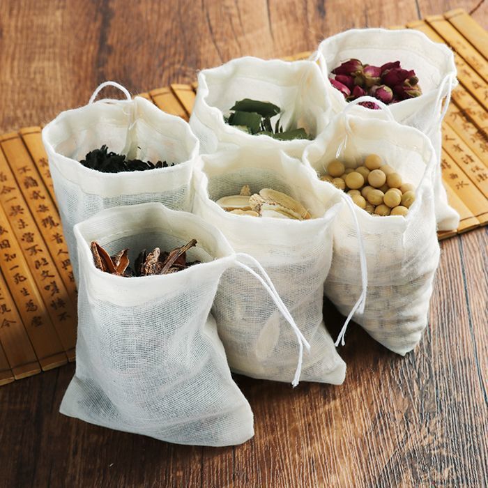 Edible cotton filter bag slag bag packaging cloth bag material bag halogen bag foot medicine bag gauze bag