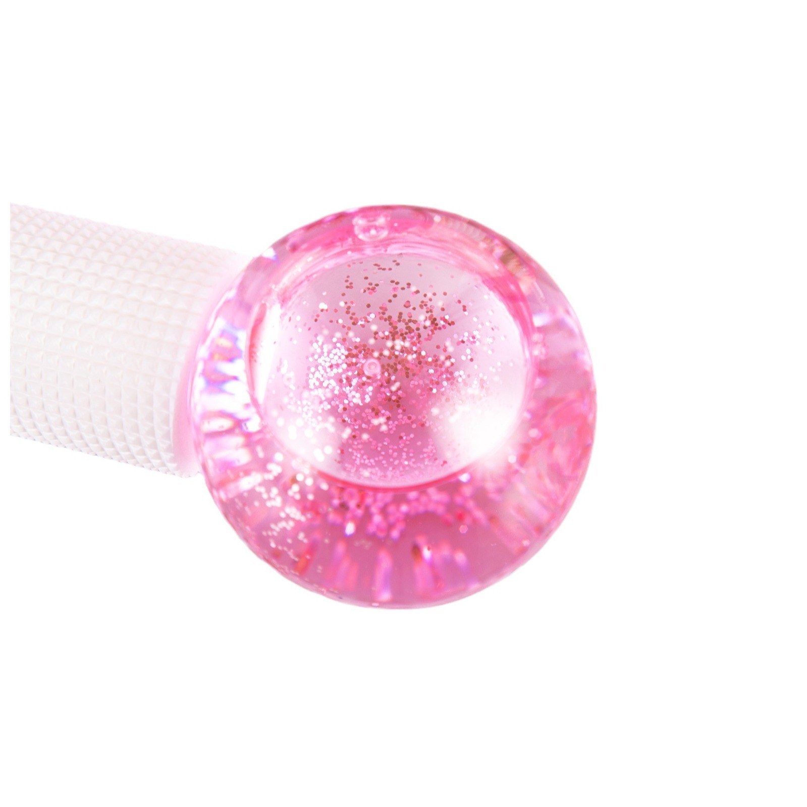 Pink crystal massage glass beauty ball ice wave Ball beauty salon massage