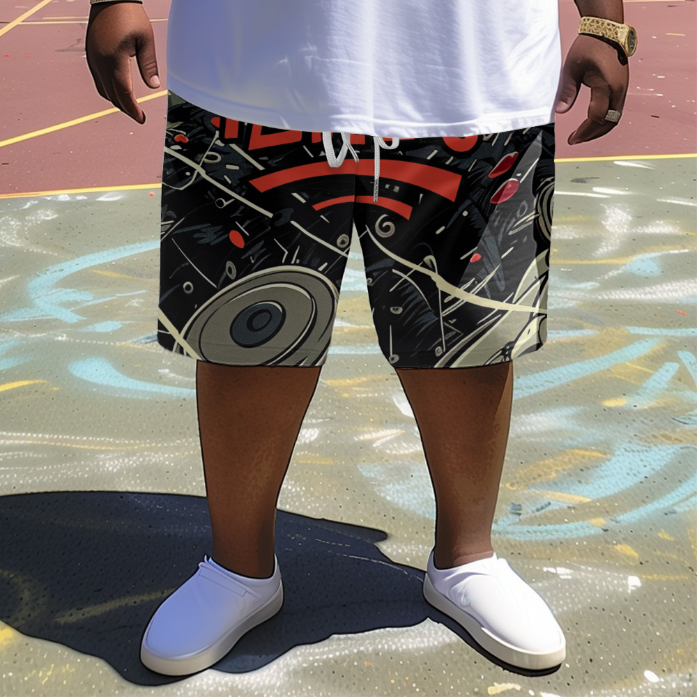 Spring and Summer European and American plus size Beach Shorts 3D Printing Various Patterns Cross-border Foreign Trade Loose Leisure Comfortable Home