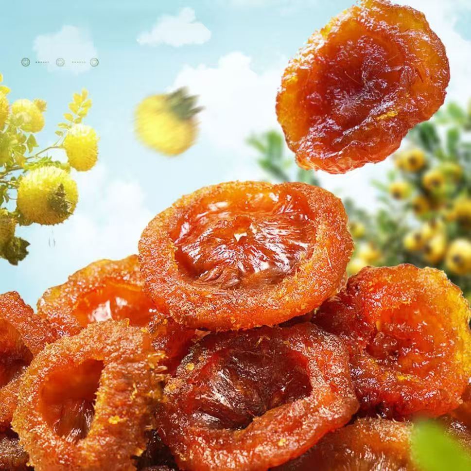 [A generation of hair] dried prickly pear Guizhou specialty 500g bag dried fruit sweet and sour snack fresh dried prickly pear