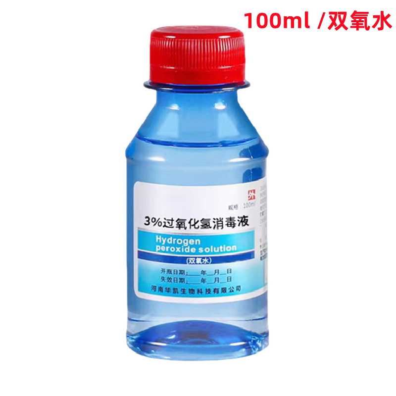 Дезинфектор на основе перекиси водорода Xinhuakai 3%, 100 мл/бутылка