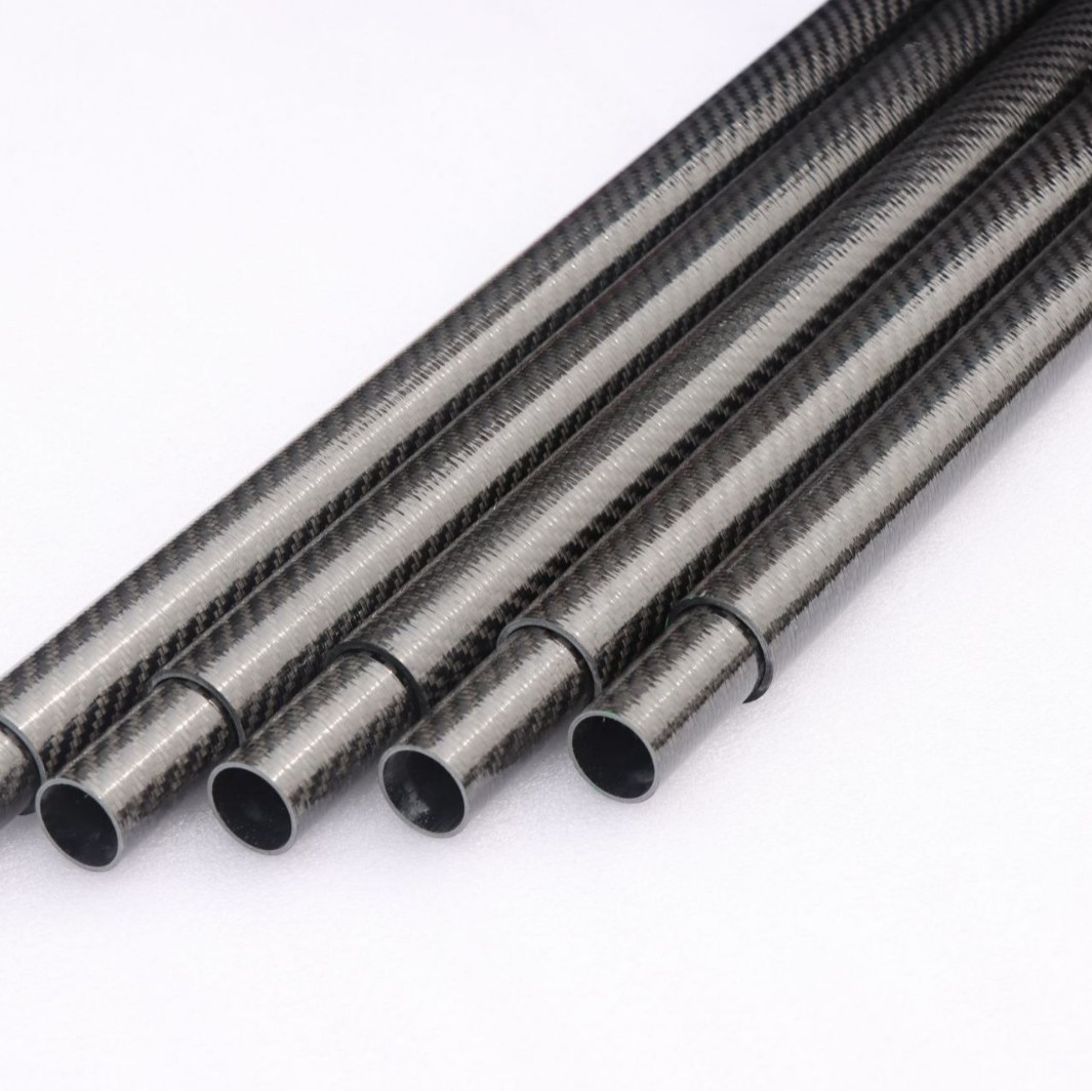 Carbon Tube Round Tube Carbon Fiber Plus Special-Shaped Tube Carbon Fiber Round Tube High Strength Wear-Resistant Carbon Fiber Round Tube