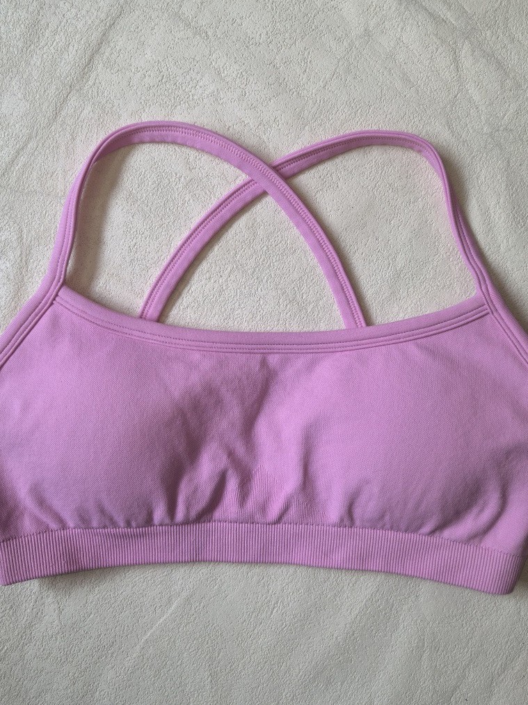 High Elastic Ultra-Fine Matte Nylon Lycra Spandex Three-Wear Detachable Shoulder Strap Seamless Fitness Bra Sports Bra