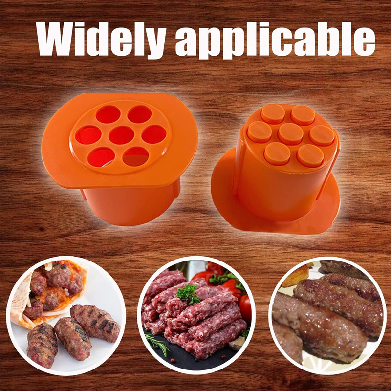 Cross-border New Hot Dog Maker, Meat Strips Squeezer, Pasta, Meatballs, Quick Forming Kitchen DIY Gadget