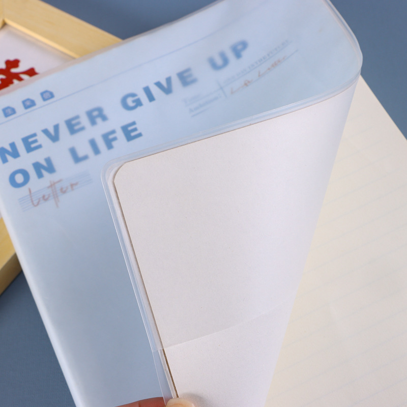 Frosted Transparent Book Protective Cover Eva Book Cover Custom Book Protective Film Waterproof Bag Book Cover Eva Book Cover Custom-Made