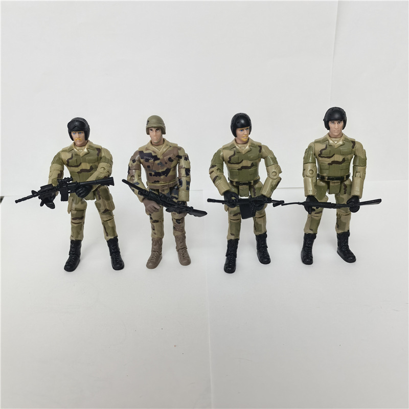 A Variety of Bulk Goods 10cm High Special Forces Soldiers and Military Joints Movable Modern Military Doll Model Toys