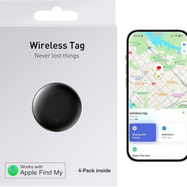 Suitable for Apple Android Global Locator Magnetic Locator Electric Vehicle Tracker Anti-Lost Device Unlimited Distance