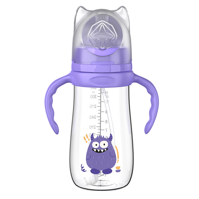 Baby Bottle, Baby Wide Diameter, Anti-Choking, Anti-Colic Pp Bottle, Anti-Leakage, Anti-Fall Bottle, Mother and Baby Products Wholesale