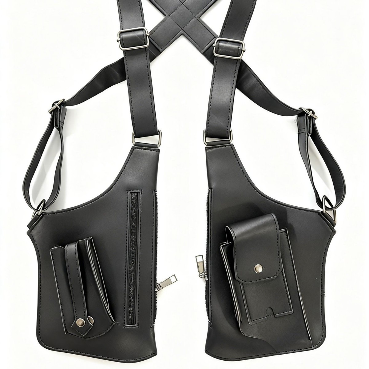 Men's Backpack, Invisible Backpack, Armpit Anti-Theft Outdoor Tactical Multi-Functional Agent Mobile Phone Shoulder Bag New Style