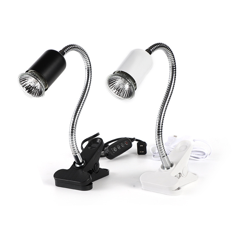 Cross-border climbing pet turtle sun backlight European regulations US regulations tortoise calcium warm heating lamp tortoise pet clip lamp