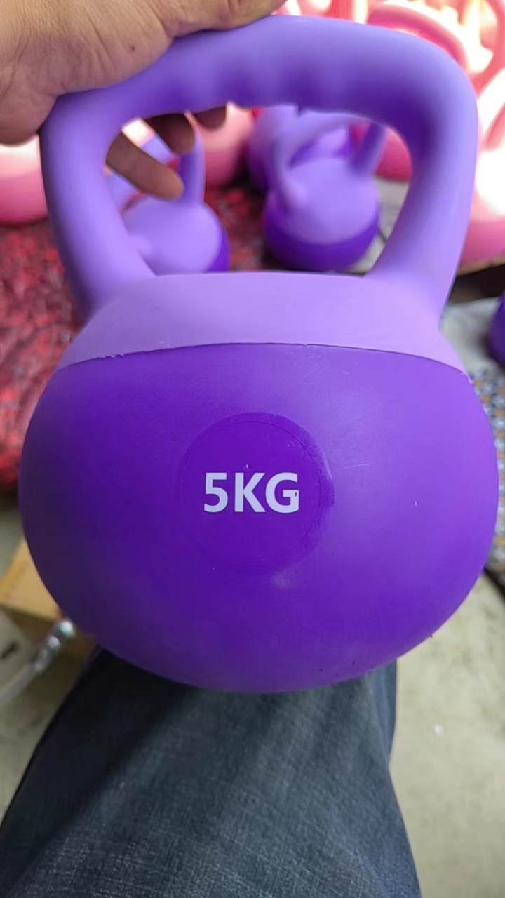 Soft Silicone Kettlebell Men's and Women's Home Fitness Equipment Thin Belly Soft Swing Pot Dumbbell Weight Loss Ass