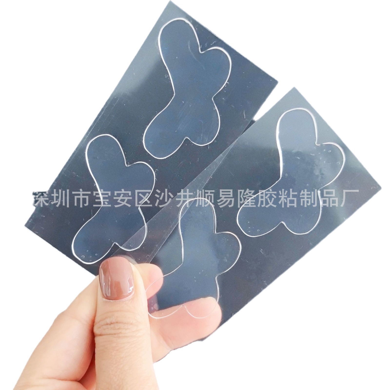 Butterfly-shaped Elf Ear Stickers Internet Celebrity Face Slimming Upgraded Version Invisible Keel Transparent Elf Ear Stickers in Stock