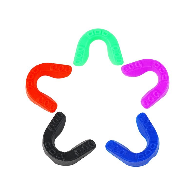 Sports Braces Chewable Silicone Mouth Guard Without Box Sports Mouth Guard Basketball Boxing Mouth Guard