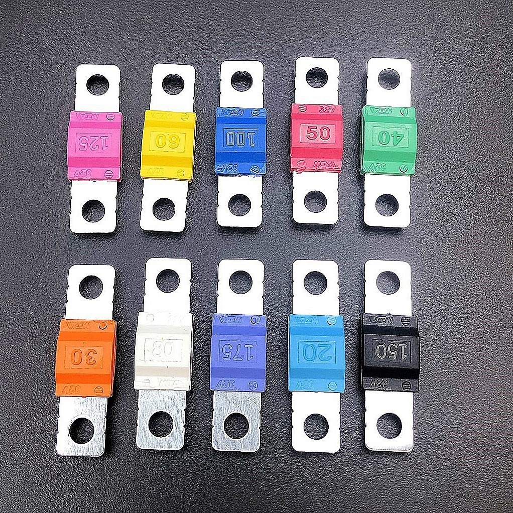 ANS MINI MIDI small size Flat Bolt Type Automotive Fuse Sheet 125A150A175A200A