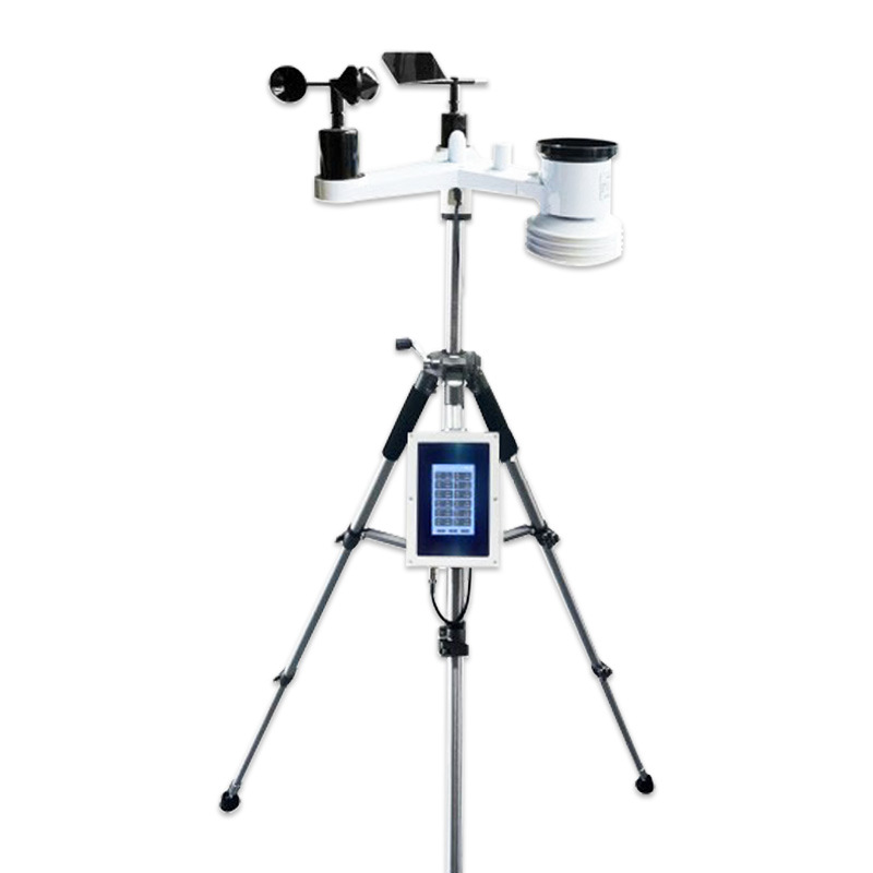 Campus Teaching Experiment Scientific Research Grade Portable Multi-Element Meteorological Instrument Wind Speed and Direction Temperature and Humidity Atmospheric Pressure Rainfall