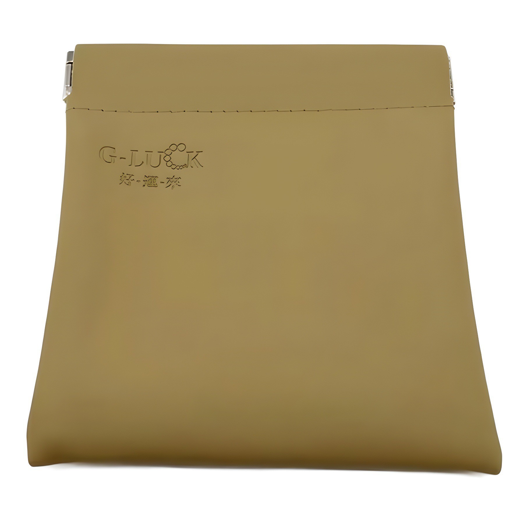 Factory automatic closing leather waterproof storage bag coin purse PU mini cosmetic packaging shrapnel bag customization