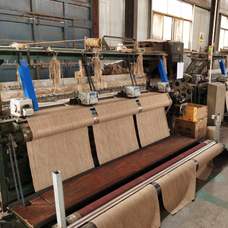 Manufacturer Wholesale Spot Linen Fabric 40506070 Jute Cloth Handbag Burlap Sack Retro Linen Cloth