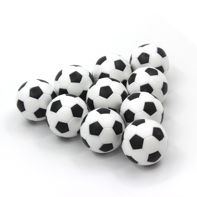 Table football machine black and white football 32MM resin table football accessories factory wholesale