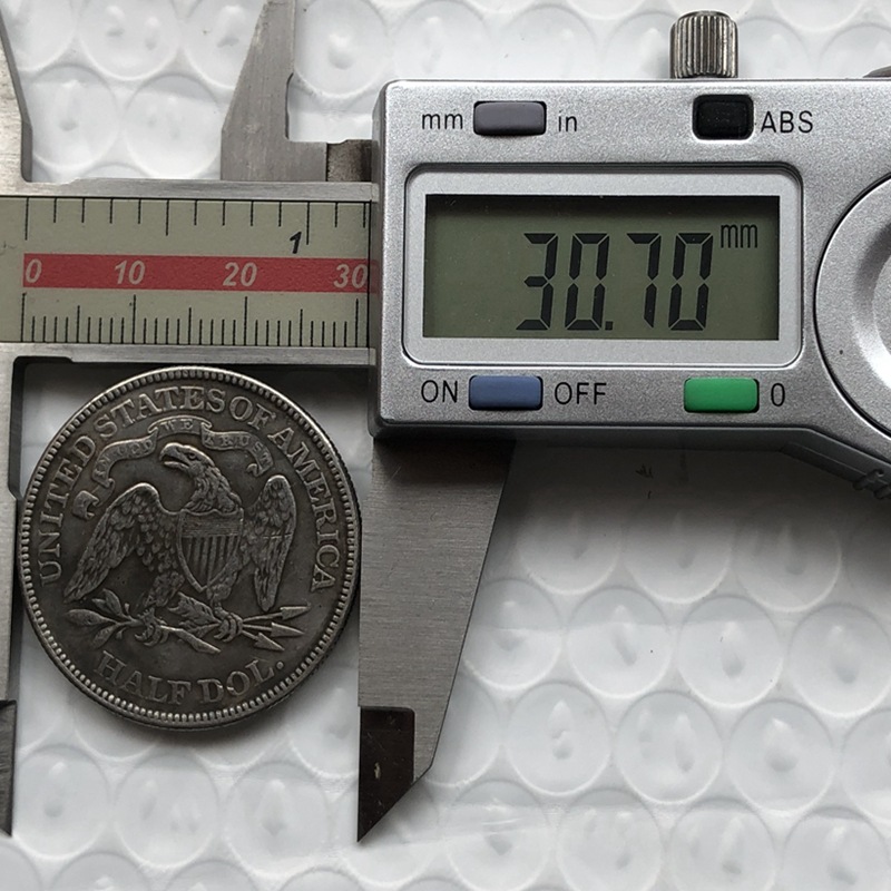 Antique Crafts 9 Different Years C Edition Free Half Dollar Commemorative Coin Silver Dollar Wholesale 30mm