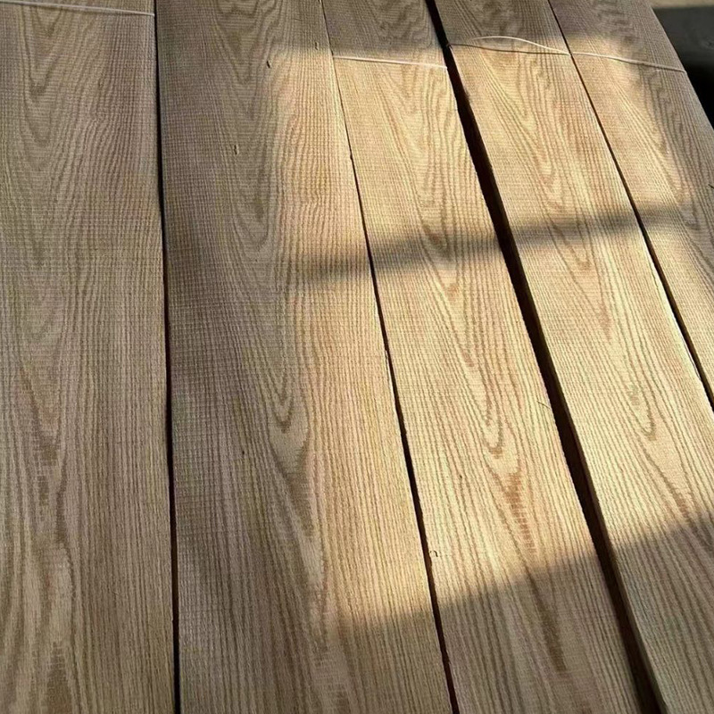 in stock natural red oak sawtooth mountain pattern solid wood veneer factory direct supply oak pattern veneer for use
