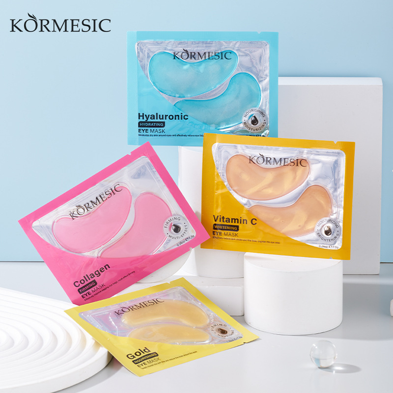 Amazon Best Selling Kormesic Vitamin C Eye Mask Eye Mask Moisturizing and Moisturizing Eye Care