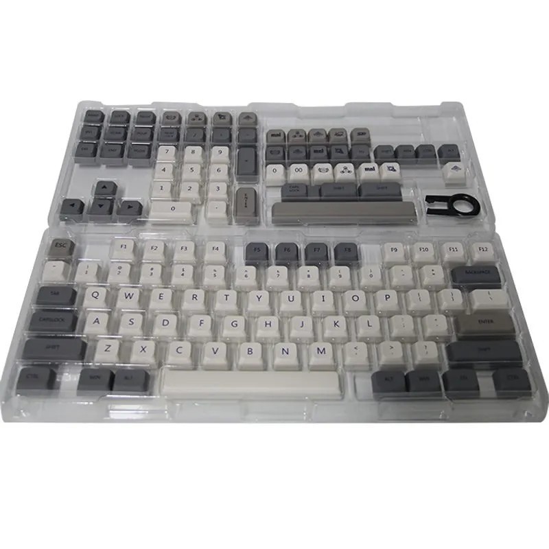 Inspiring Xda Russian/Phonetic/Korean Language 133 Keys Small Full Set of Pbt Sublimation Customized Keycaps Wear-Resistant Machinery