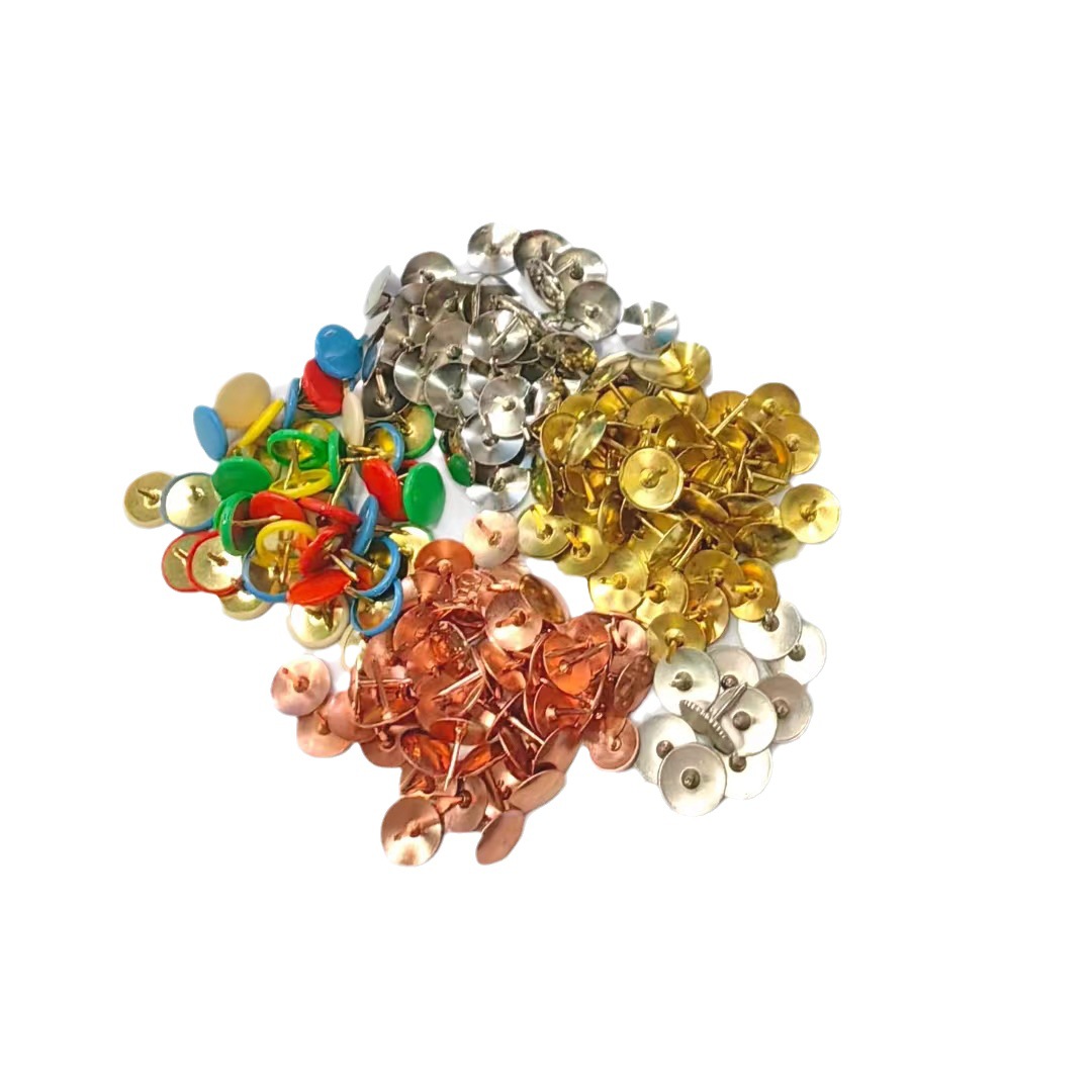 Plane gear Thumbtack cork board drawing board nail Golden Thumbtack bubble nail silver tack photo wall marking pin nail
