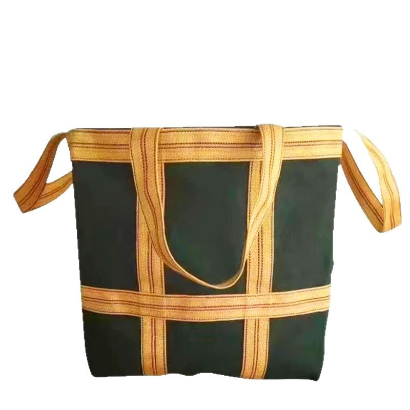 Wholesale canvas ton bag hanging bag container bag thickened square round logistics express transfer large capacity canvas ton bag
