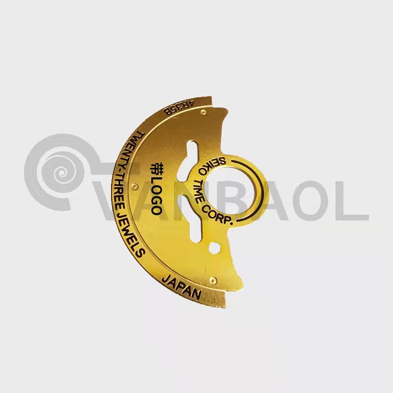 Seiko automatic hammer patch NH35 to 4r35B movement NH36 movement gold automatic hammer metal sheet lettering