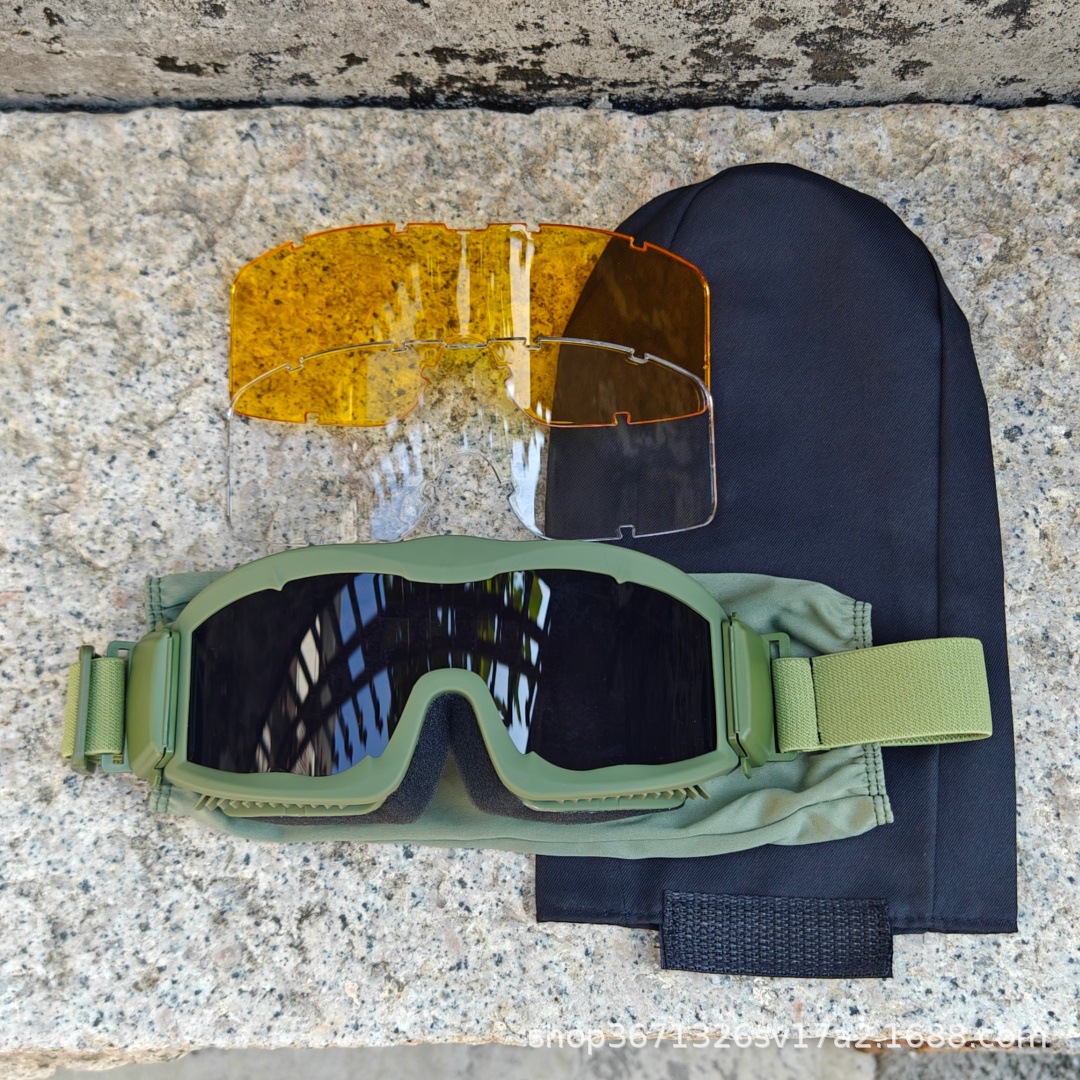 Спот Директ Сапплай Уличные Тренировочные Альфа Тактические Очки Защитные Очки Военные Вентиляторы Противоветровые, Песко- и Ударостойкие Тактические Очки