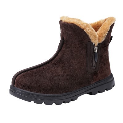 Monk shoes brand monk winter thickened non-slip warm waterproof surface snow boots cotton boots monk cotton shoes cotton Monk shoes